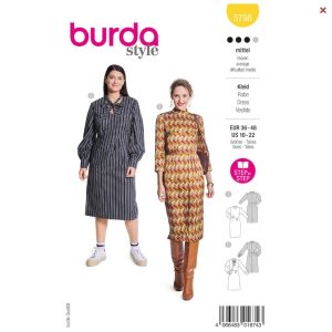 Burda-style-naaipatroon-jurk-5798