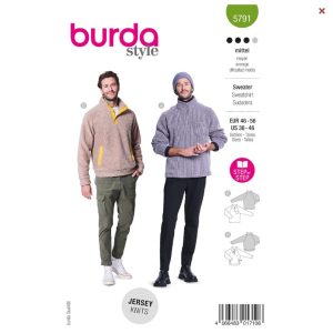Burda-style-naaipatroon-sweater-5791