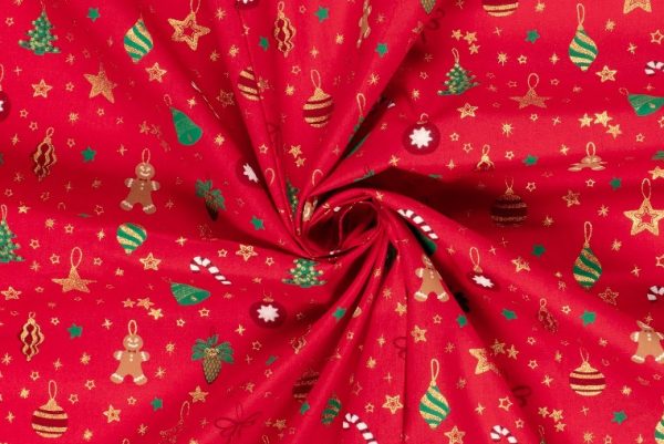 Kerst-katoen-stof-foliedruk-ballen-rood-KER01-2