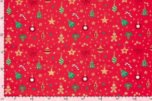 Kerst-katoen-stof-foliedruk-ballen-rood-KER01-3