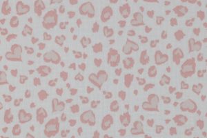 Hydrofiel-mousseline-stof-hartjes-x1237
