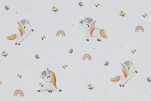Tricot-katoen-stof-unicorns
