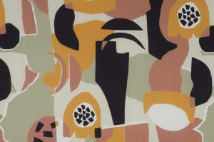 Viscose-lenzing-stof-abstracte-print-x1257