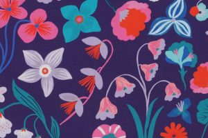 Fijne-poplin-katoen-stof-digitale-meadow-flower-nerida-hansen-x1307