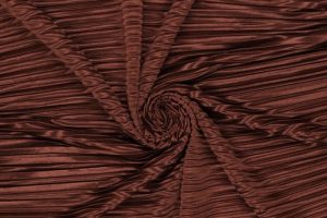 Plisse-stof-pleated-lixxy-glans-bruin-x1281
