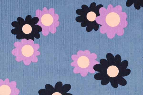 Fijne-rib-stof-bloemen-x1428