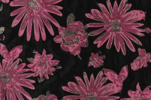 Jacquard-stof-met-bloemen-