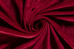 Velours-stretch-stof-donker-rood-vs016