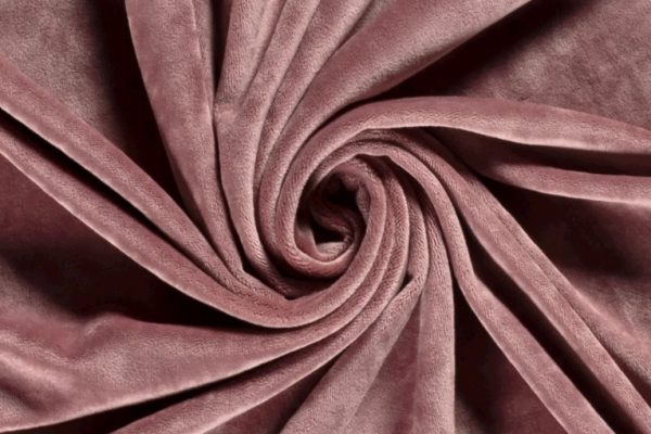 Velours-stretch-stof-oudroze-vs013