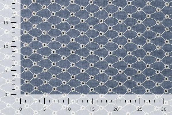 Broderie-melange-katoen-stof-jeansblauw-y155-3