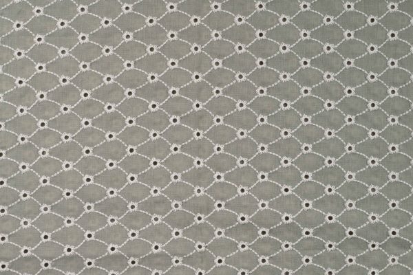 Broderie-melange-katoen-stof-zand-y154