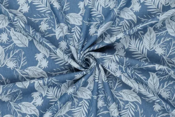 Denim-look-katoen-stof-bladprint-y138-2