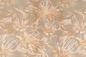 Jacquard-stof-bloemenprint-y182