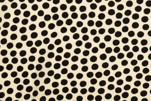 Poplin-viscose-stof-dots-y93