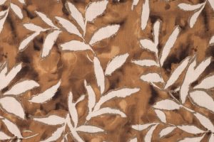 Rayon-slub-stretch-stof-bladprint-y143