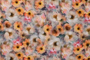 Rayon-stof-bloemenprint-y175