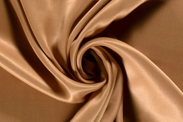 Viscose-satijn-stof-lichtbruin-y212