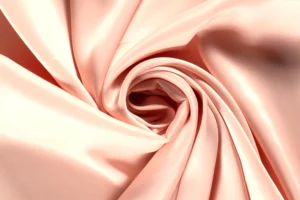 Viscose-satijn-stof-perzik-roze-y216