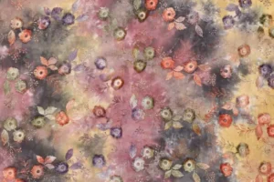 Broderie-stof-tie-dye-bloemen-y305