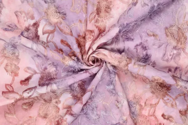 Broderie-stof-tie-dye-swingende-bloemenprint-y308-2