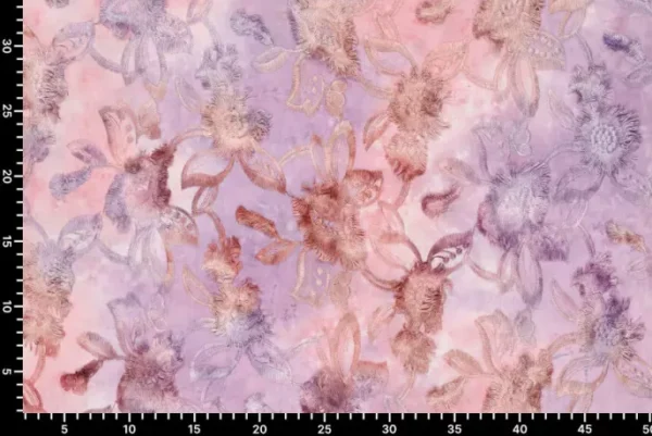 Broderie-stof-tie-dye-swingende-bloemenprint-y308-3