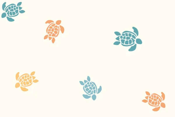 Tricot-katoen-stof-digitale-schildpadjes-print-y287