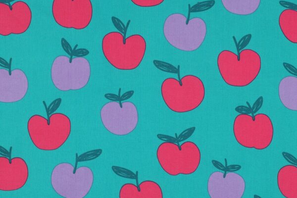 Fijne-poplin-katoen-stof-appeltjes-print-y427