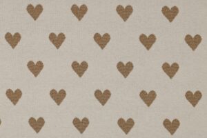 Jacquard-gebreide-stof-hartjes-motief-y405