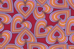 Tricot-katoen-stof-grafische-hartjesprint-y414