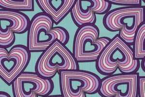 Tricot-katoen-stof-grafische-hartjesprint-y415