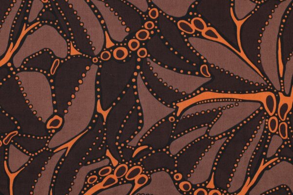 Katoen-satijn-stof-abstracte-grafische-bloemenprint-y535