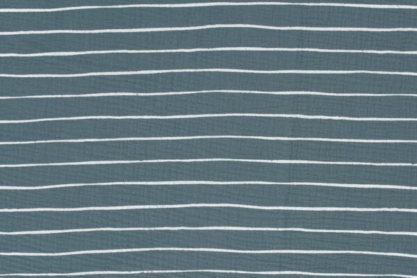 Mousseline-dubbeldoek-stof-streep-motief-y516