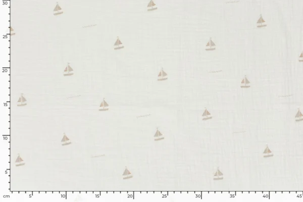 Mousseline-dubbeldoek-stof-zeilbootjesprint-y539-3
