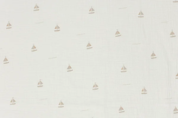 Mousseline-dubbeldoek-stof-zeilbootjesprint-y539