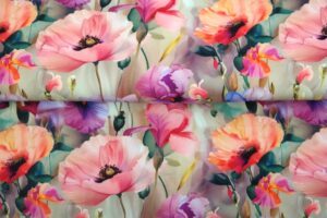Stenzo-viscose-stof-digitale-klaprozenprint-y497