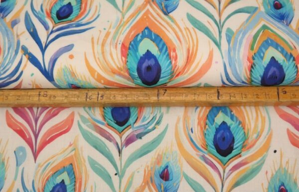 Stenzo-viscose-stof-pauwenveren-fantasieprint-y507-2