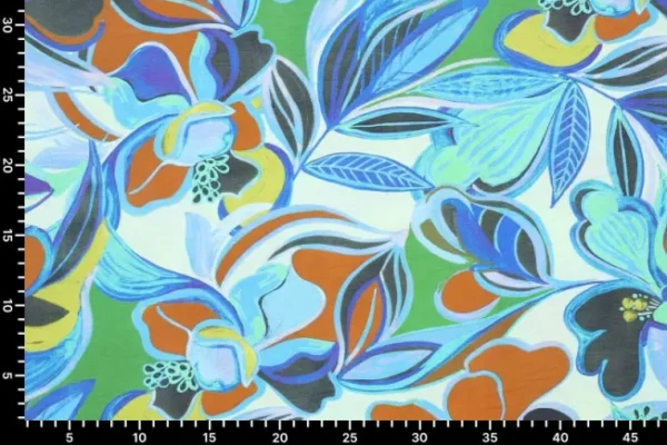 Viscose-stof-digitale-bloemenprint-y350A-3