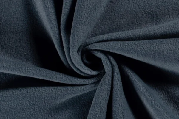 Fleece-stof-jeansblauw-fl006