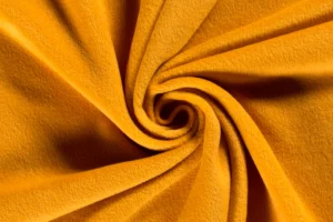 Fleece-stof-oker-geel-fl134