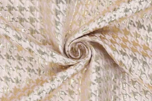 Jacquard-stof-pied-de-poule-print-y701