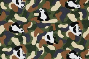 Soft-sweat-stof-panda-camouflageprint-y627