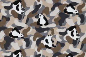 Soft-sweat-stof-panda-camouflageprint-y626