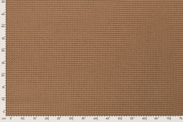 Wafeldoek-stof-nootmuskaat-WA113-3