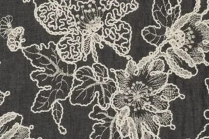 Flora-embroidery-denim-stof-Y891