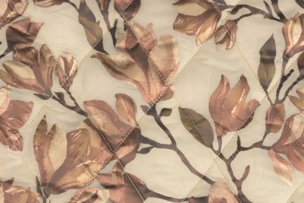 Gewatteerde-stof-doorgestikt-magnolia-takkenprint-y789