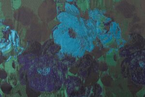Jacquard-stof-rozen-print-y832