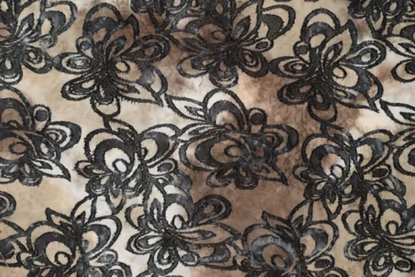 Jersey-stof-tie-dye-bloemen-relief-Y734