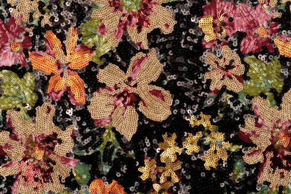 Pailletten-stof-bloemen-y886