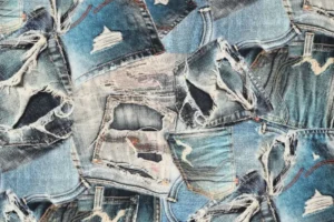 Stretch-katoen-twill-stof-denim-zakkenprint-y703