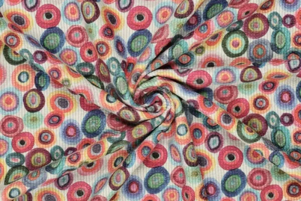 Stretch-rib-stof-kleine-cirkelprint-y712-2